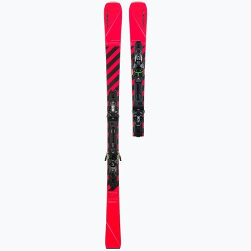 Női összecsukható síléc Elan VOYAGER PINK rózsaszín + EMX 12 AARHLM20