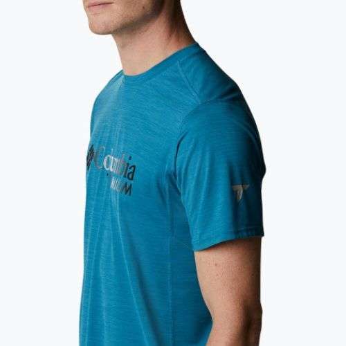 Columbia Titan Pass Graphic Tee 400 kék 1991471