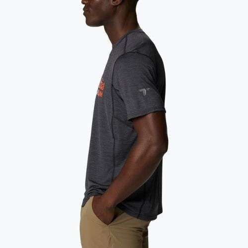 Columbia Titan Pass Férfi Trekking póló Graphic Tee 010 fekete 1991471