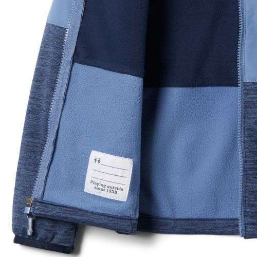 Columbia Out-Shield Dry 449 Férfi trekking kapucnis pulóver Kék 1931061