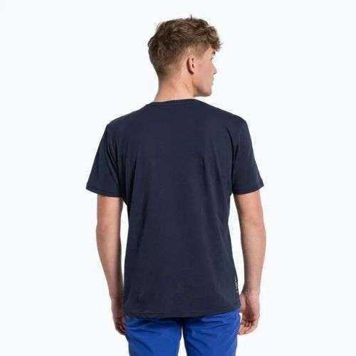 Férfi trekking póló Salewa Alpine Hemp Logo navy blue 00-0000028132