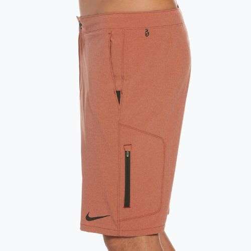 Férfi Nike Flow 9  hibrid rövidnadrág narancssárga NESSC515