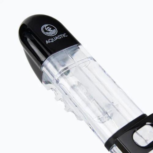 AQUASTIC fekete snorkeling szett Maszk + Pipa SMFK-01SC