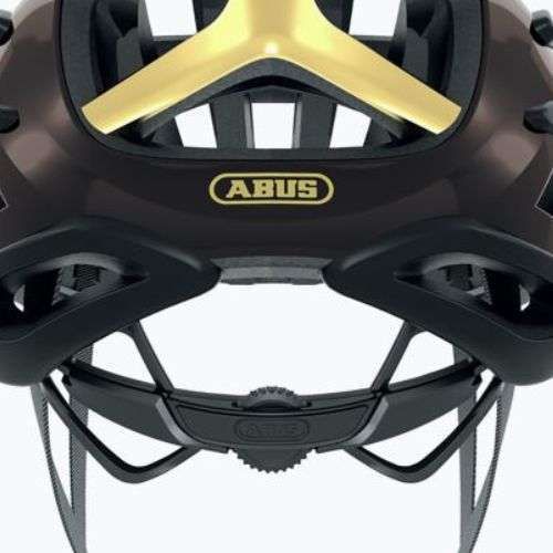 ABUS AirBreaker fekete-arany kerékpáros sisak 86830