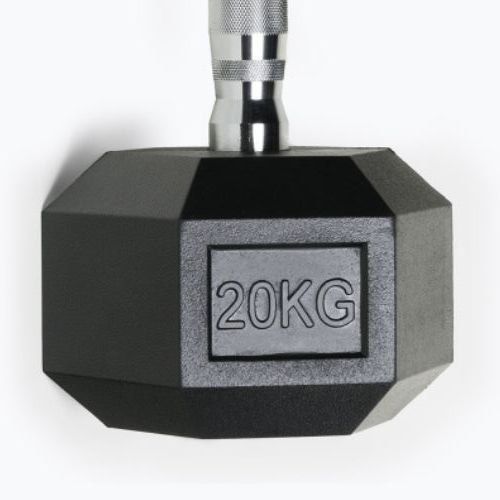 XTREXO Hex gumírozott súlyzó 20 kg HXD200