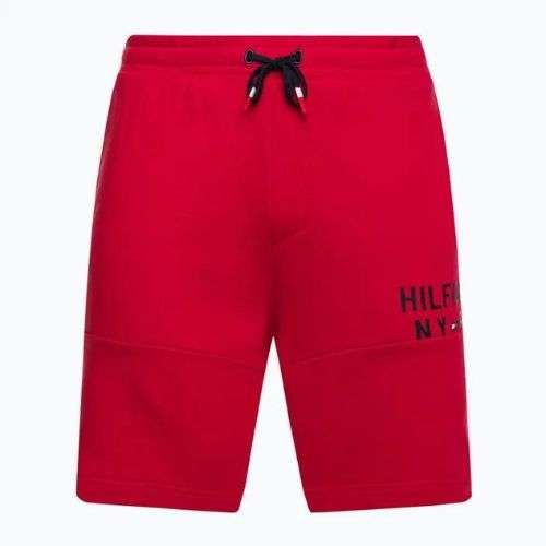 Férfi Tommy Hilfiger Graphic Sweatshort piros