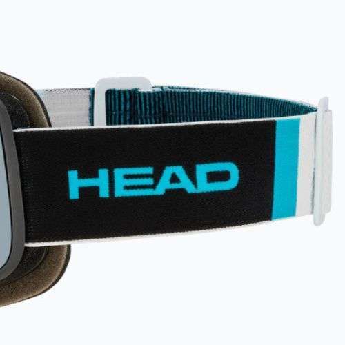 HEAD Horizon 5K Race síszemüveg króm/rd/narancs