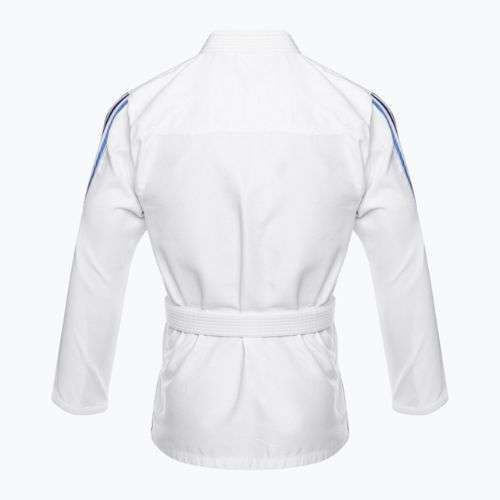 GI brazil jiu-jitsu adidas Range fehér/gradiens kék