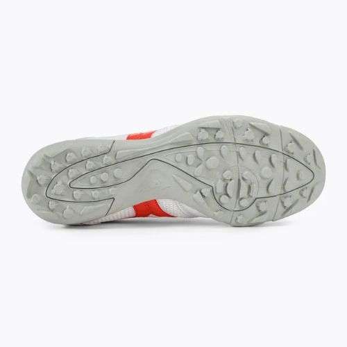 Gyerek focicipő Mizuno MRL Sala Club TF Jr white/radiant red