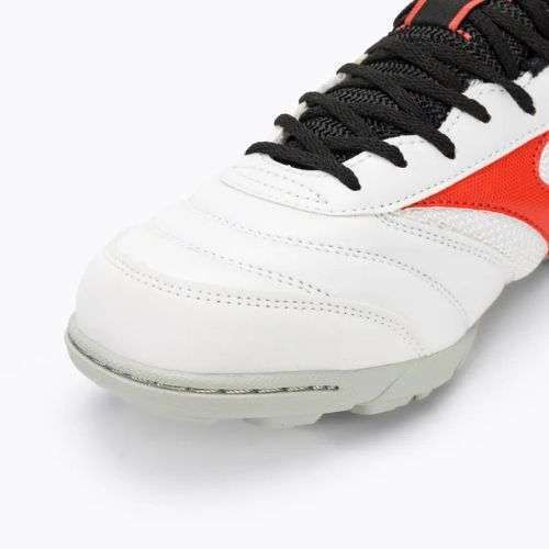 Gyerek focicipő Mizuno MRL Sala Club TF Jr white/radiant red