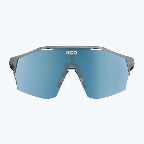 Napszemüveg Koo Alibi grey matt/turquoise mirror
