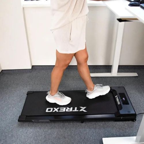 Elektromos futópad XTREXO Walking Pad W100 fekete