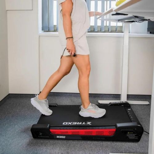 Elektromos futópad XTREXO Walking Pad W200 fekete