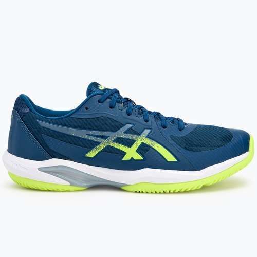 ASICS Solution Swift FF 2 férfi teniszcipő mako kék/biztonsági sárga