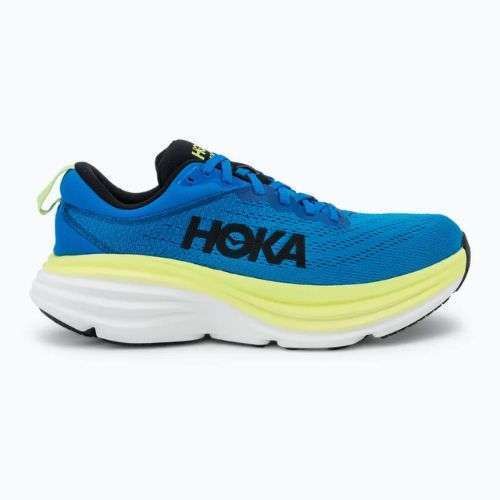 HOKA Bondi 8 electric cobalt/lettuce férfi futócipő