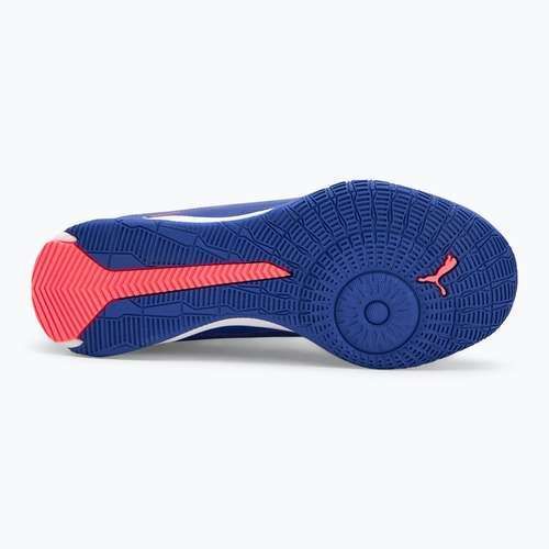 Gyerek focicipő PUMA Ultra 5 Match It + Mid Jr lapis lazuli/puma white/sunset glow