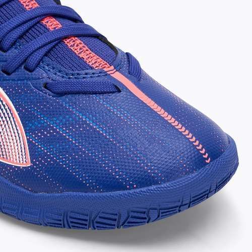 Gyerek focicipő PUMA Ultra 5 Match It + Mid Jr lapis lazuli/puma white/sunset glow