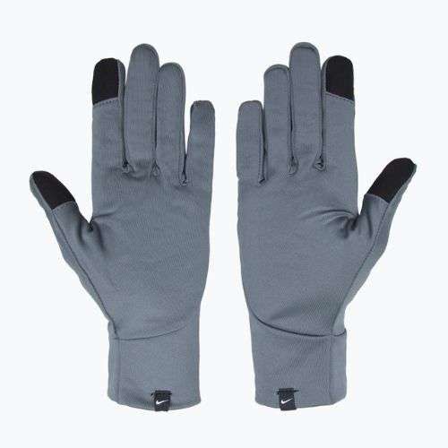 Férfi futókesztyű Nike Pacer Lightweight RG smoke grey/smoke grey/silver