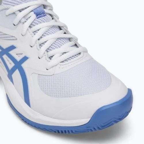 Női teniszcipő ASICS Game FF Clay W fehér/kék tengerpart