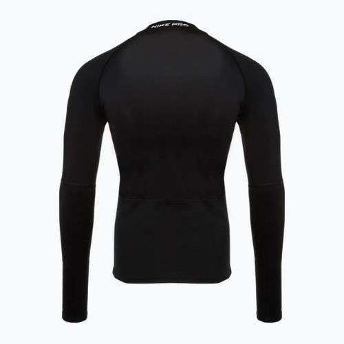 Férfi hosszú ujjú edzőfelső Nike Pro Dri-Fit Warm black/white