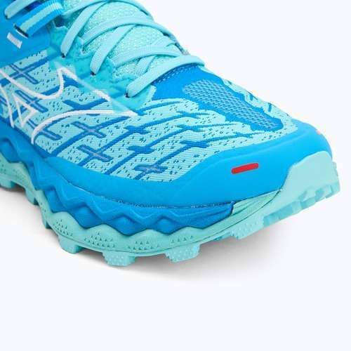 Női futócipő Mizuno Wave Mujin 10 blue radiance/white/blue pace Mizuno Wave Mujin 10 blue radiance/white/kék pace
