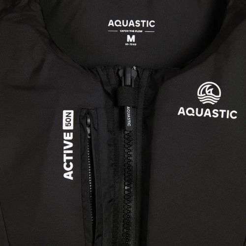 AQUASTIC Active 50N biztonsági mellény fekete