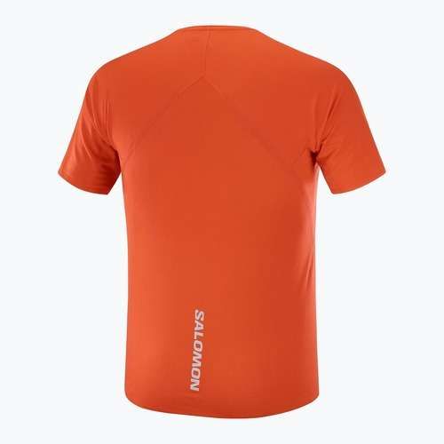 Férfi Salomon S/Lab Speed Tee futópóló piros színű