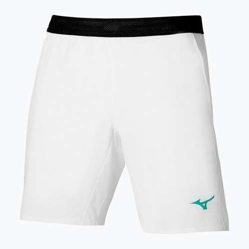 Férfi tenisznadrág Mizuno Mugen 8 In Amplify fehér Mizuno Mugen 8 In Amplify fehér