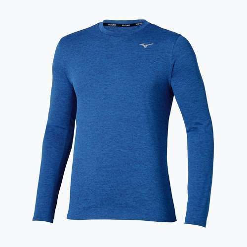 Férfi futó hosszú ujjú Mizuno Core Impulse Tee sodalit kék