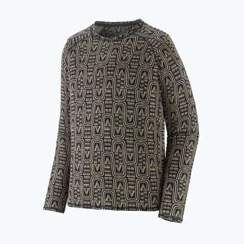 Férfi termoaktív felső Patagonia Cap Mid Weight Crew flow/sunken blue