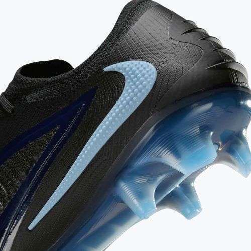 Férfi Nike Phantom 6 Low Elite FG futballcipő fekete/fekete