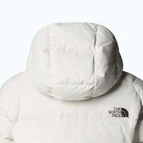 Női pehelydzseki The North Face Hyalite Down Hoodie white dune