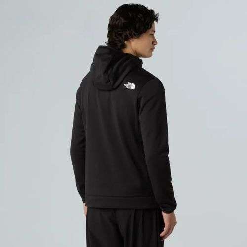 Férfi The North Face Mountain Athletics Fleece Full Zip pulóver fekete
