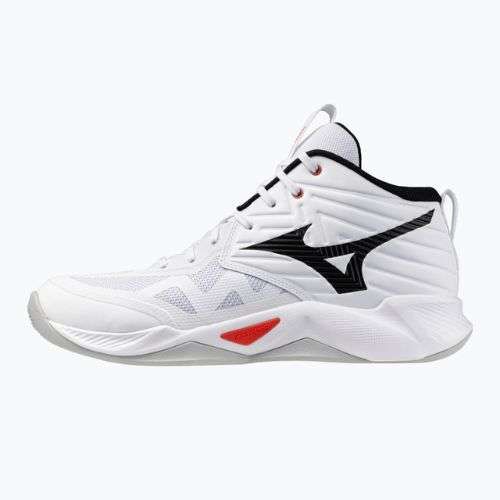 Röplabdacipő Mizuno Wave Momentum Pro Mid white/black/fiery red