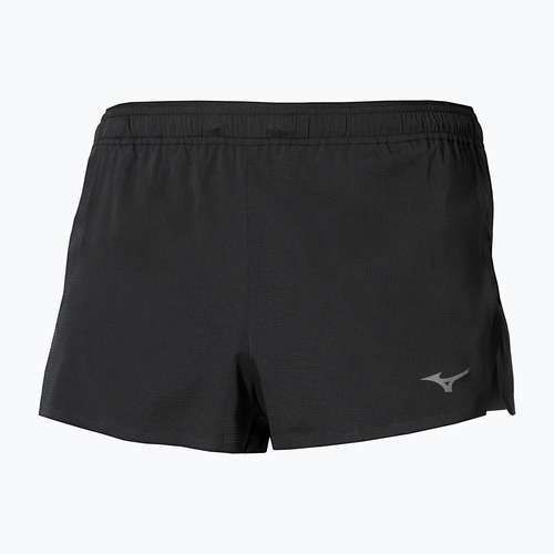 Férfi futó rövidnadrág Mizuno Tech Light Split 1.5 black
