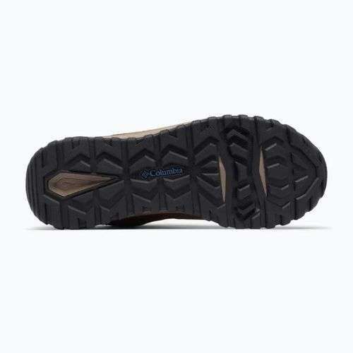 Férfi cipő Columbia Burnsider Waterproof dark brown/dark mountain