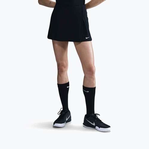 Teniszszoknya Nike Victory Dri-Fit Straight Black/White