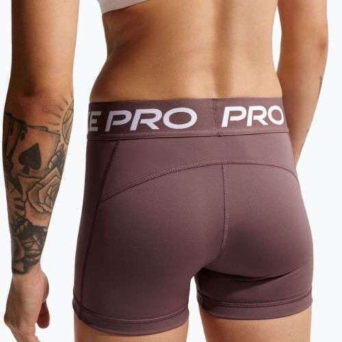 Női rövidnadrág Nike Pro Mid-Rise Biker 3" tattoo/white