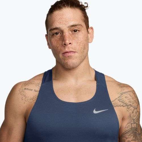 Férfi futópóló Nike Fast Dri-Fit diffused blue