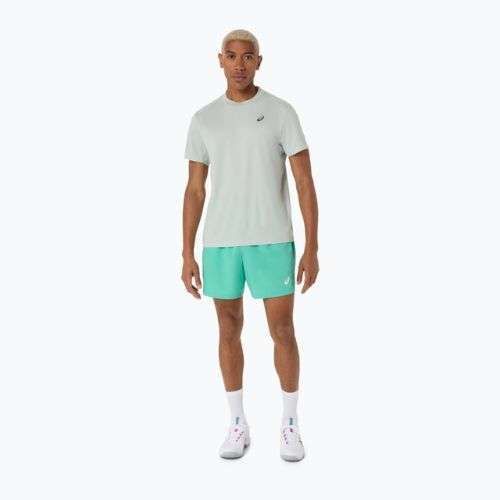 Férfi teniszpóló ASICS Court Top cold moss