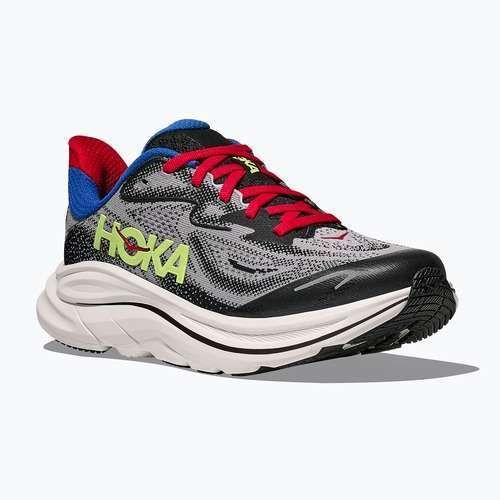 Gyerek futócipők HOKA Clifton 10 foggy grey/black