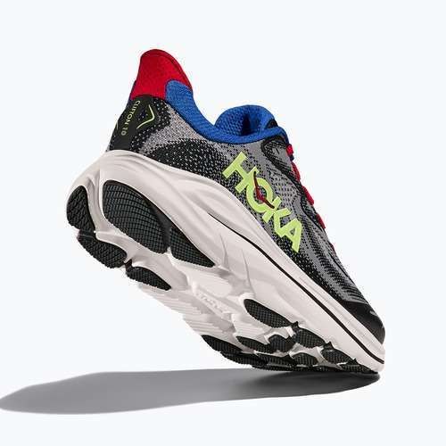 Gyerek futócipők HOKA Clifton 10 foggy grey/black