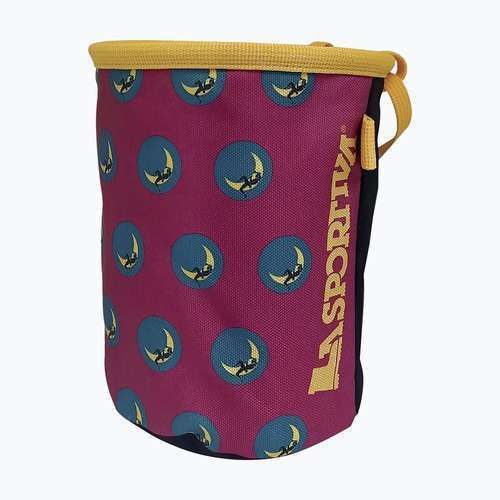 Magnéziatasak La Sportiva Granite Climbing On The Moon fuchsia/yellow