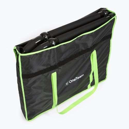 Hordtáska a OneTeam Swiftgoal 180 x 120 cm fekete/zöld színben