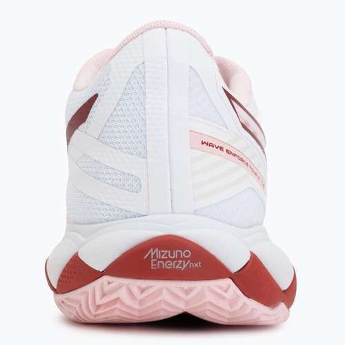 Női teniszcipő Mizuno Wave Enforce Tour 2 CC white/pinkesque/barbados/cherry