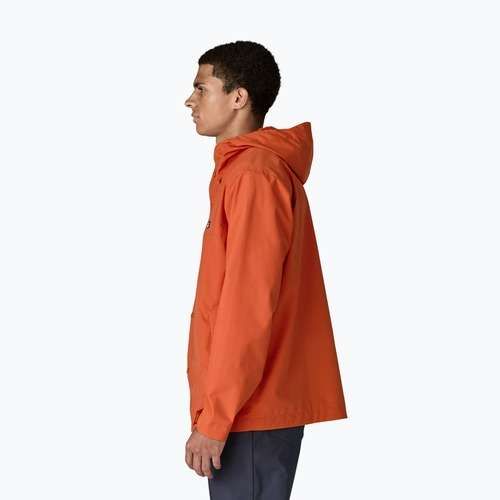 Férfi esőkabát Patagonia Outdoor Everyday Rain coal orange