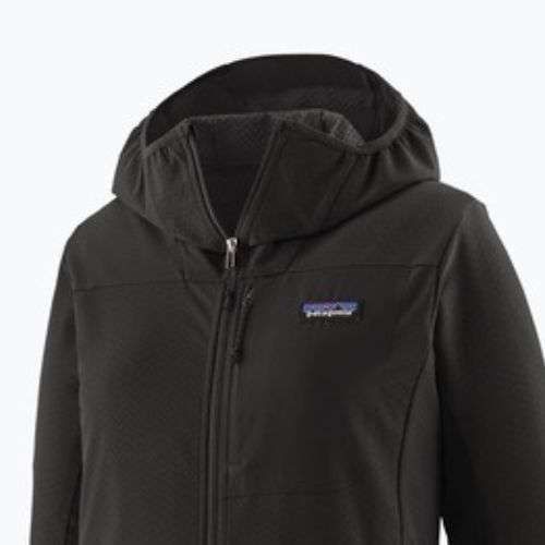Női softshell dzseki  Patagonia R1 CrossStrata Hoody black