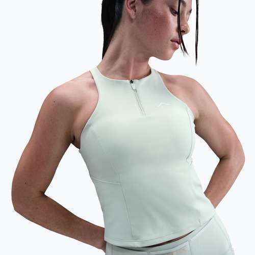 Női póló Nike Trail Medium Support Sports Bra Tank Top light silver