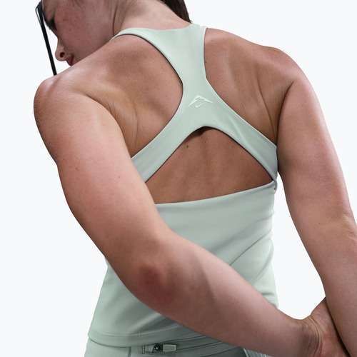 Női póló Nike Trail Medium Support Sports Bra Tank Top light silver