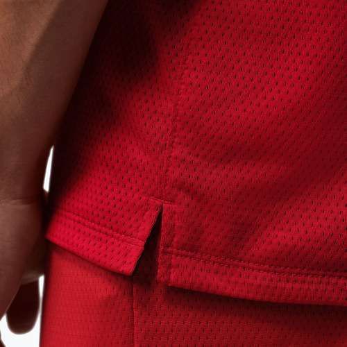 Férfi kosárlabda mez Jordan Sport Reversible gym red/black